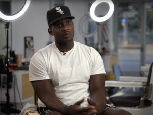 Photo of Brandon Cole, owner of Privilege Barber Lounge